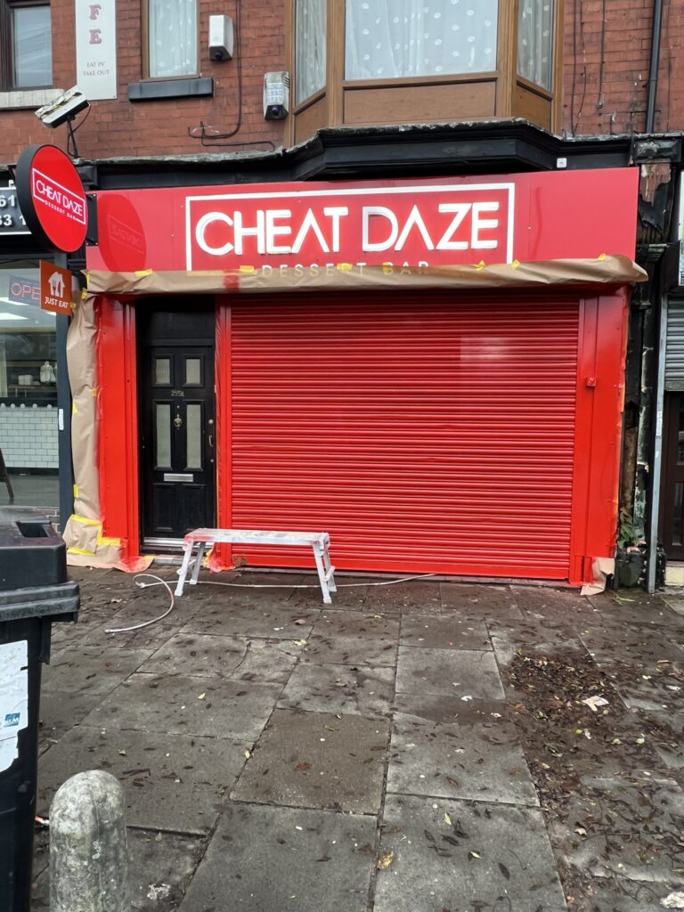 After Spray Painting