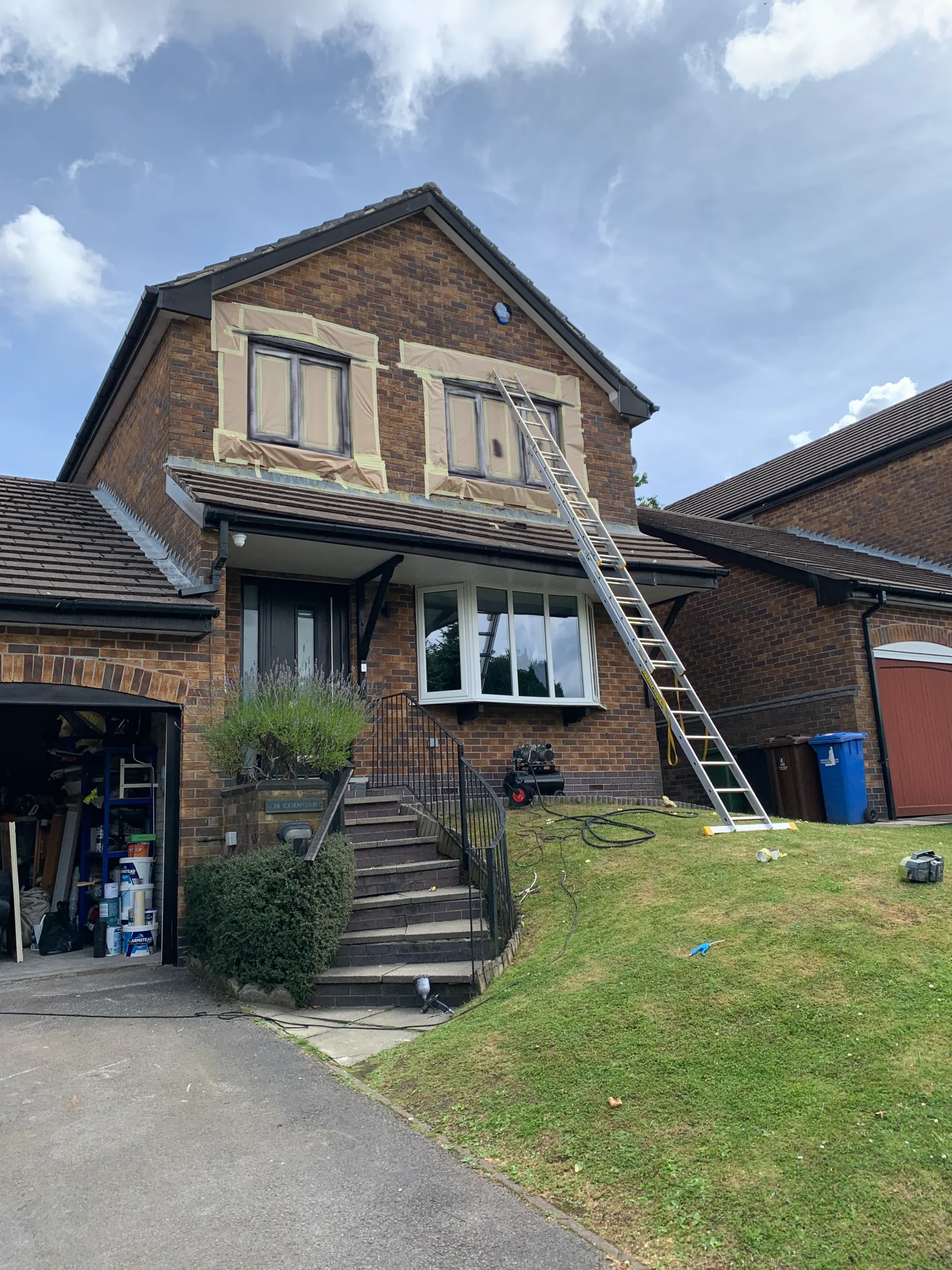 Completed semi-detached home project in Didsbury