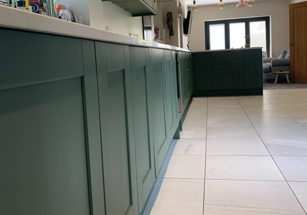 Kitchen Spray Painting