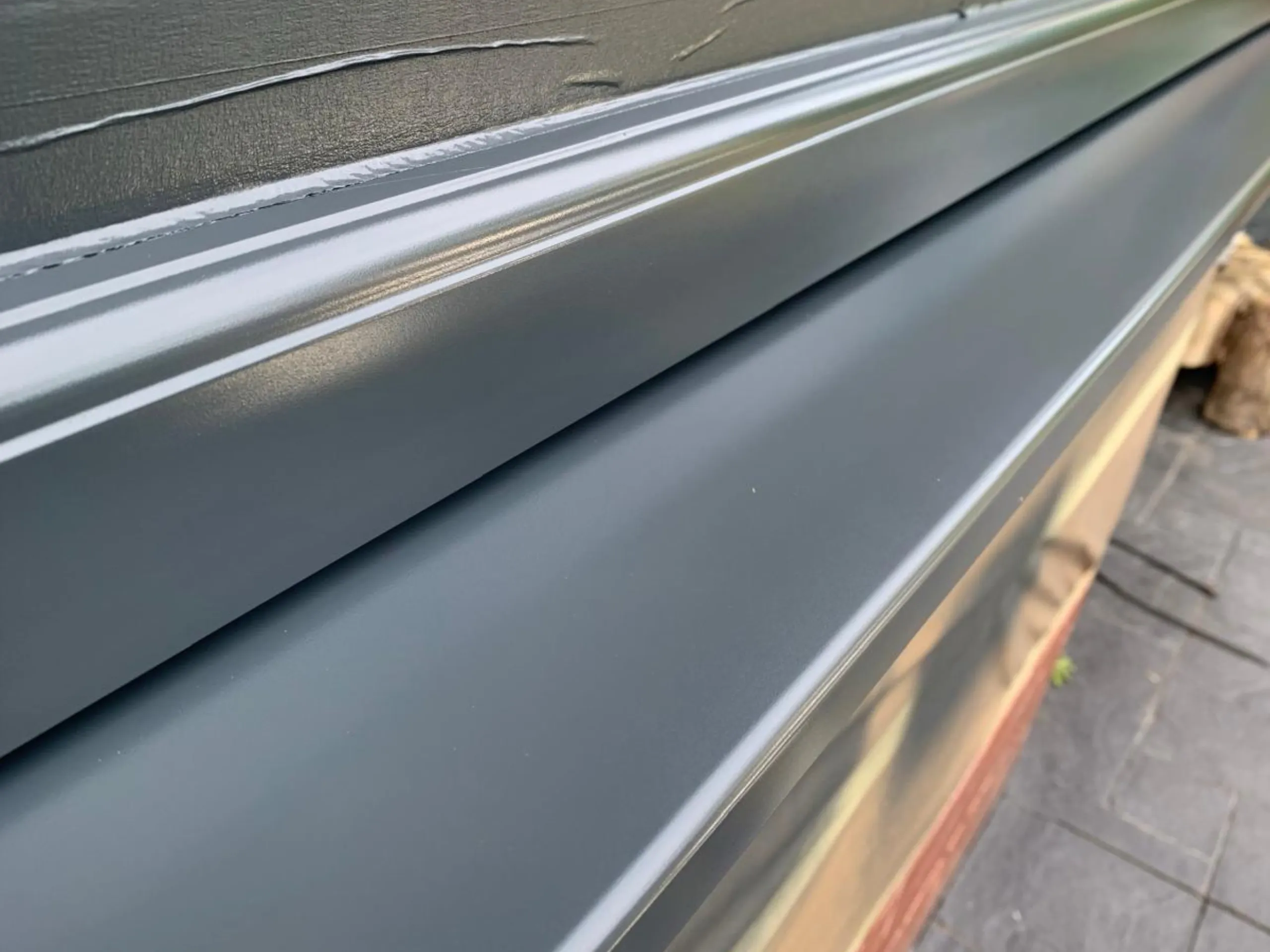 High-quality exterior paint and materials