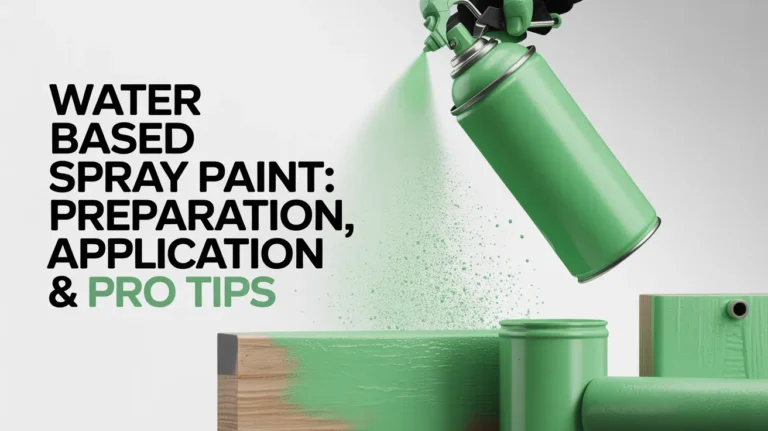 Water Based Spray Paint