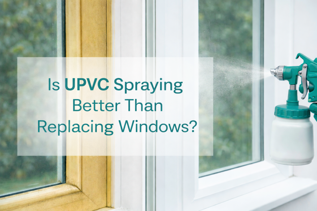 Is UPVC Spraying Better Than Replacing Windows