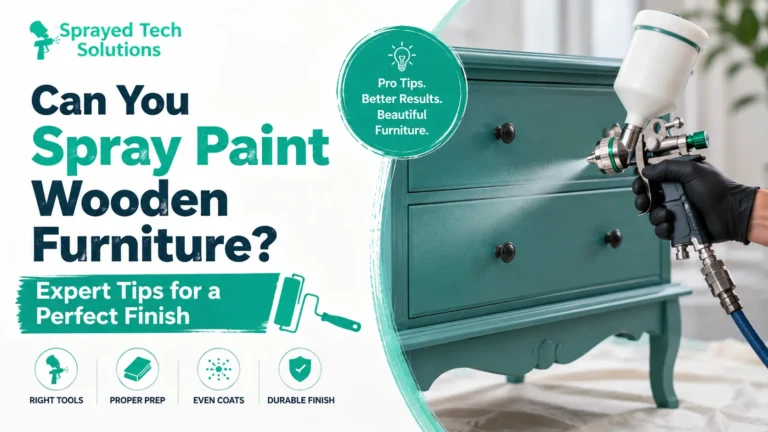 Can You Spray Paint Wooden Furniture