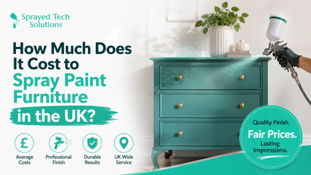 How Much Does It Cost to Spray Paint Furniture in the UK?