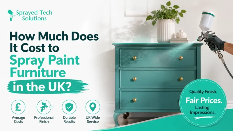 How Much Does It Cost to Spray Paint Furniture in the UK?