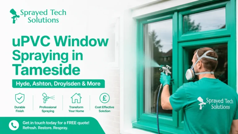 uPVC Window Spraying in Tameside