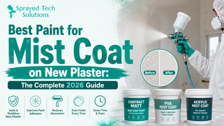 Best Paint for Mist Coat on New Plaster