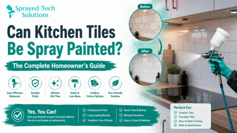 Can Kitchen Tiles Be Spray Painted
