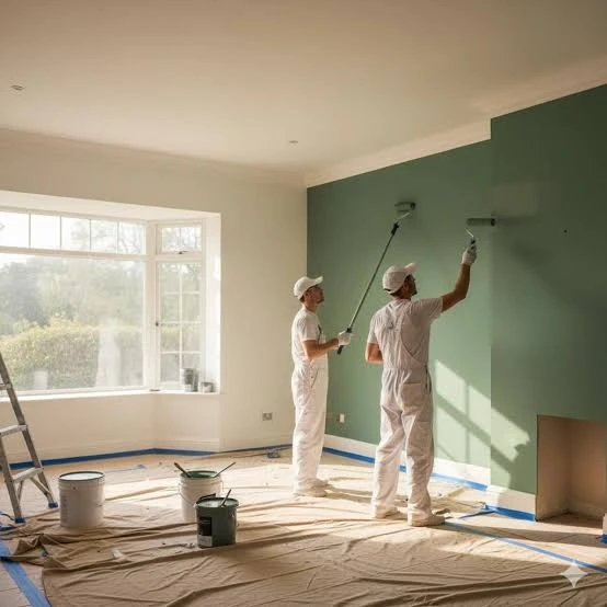 High-quality exterior paint and materials