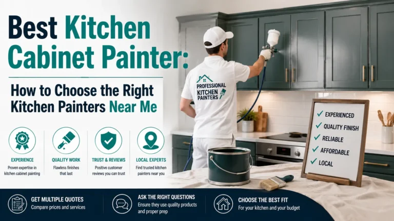 Best Kitchen Cabinet Painter